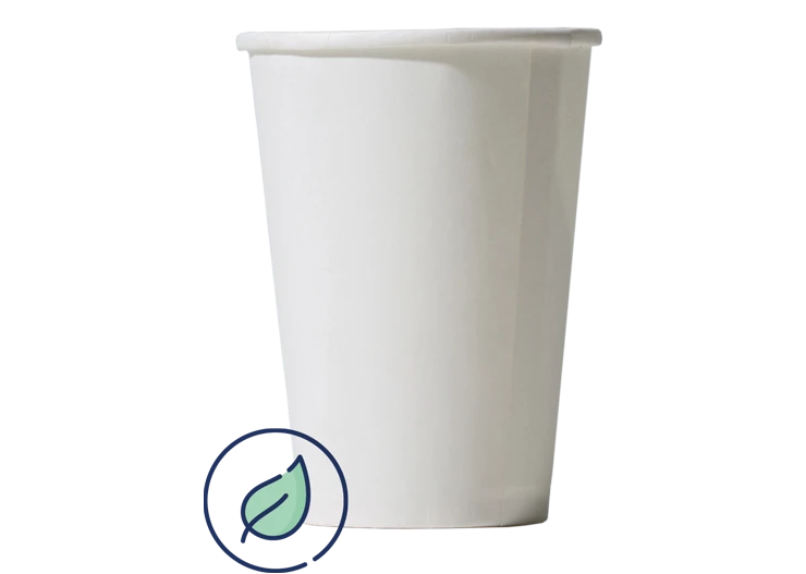 Bicchiere Carta + Coating PE