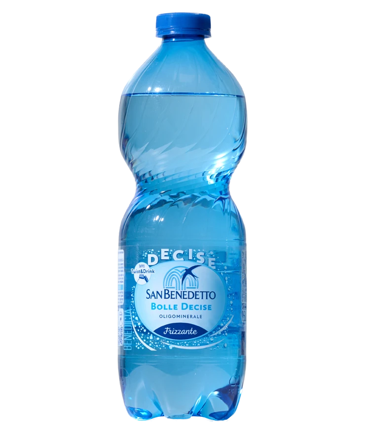 Bottiglia acqua San Benedetto frizzante