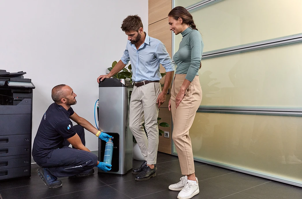 Manutenzione erogatori acqua